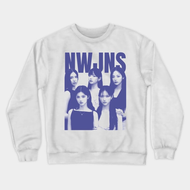 newjeans<3 Crewneck Sweatshirt by cherries&disco